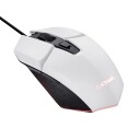 Trust GXT 109W Felox RGB Gamingmus med 6400 DPI og 6 Knapper - Hvit