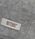 Huttelihut Babylue - Ullfleece - Medium+ Grey Melange - Huttelihut - 0-3 md - Lue baby - Grå