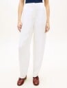 Tommy Hilfiger Linen/Vis Barrel Pant White 32