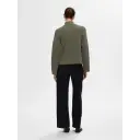 Selected Femme Sia Ras Long Sleeve Knit Zipper Cardigan Grønn XS