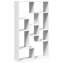 Bokhylle hvit 72x20x120 cm konstruert tre