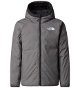 The North Face Polstret Jakke Vendbar Perrito Svart/Røykt  The North Face 18 20 år Dunjakke