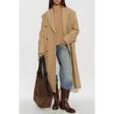 Ami Paris Dame Frakker Beige S,