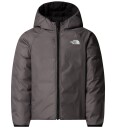 The North Face Kids' Reversible Perrito Jacket TNF Black/Smoked Pearl 4 Years