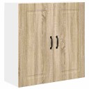  Kjøkkenskap med hylle Sonoma eik 80 x 31 x 80 cm Konstruert tre