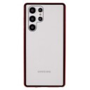 Samsung Galaxy S22 Ultra 5G Magnetisk Deksel med Herdet Glass Rød