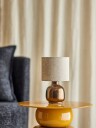 Bordlampe Bloomingville Agni Bronse / messing Stue Keramikk Rustikk 25.5 Bronse / messing