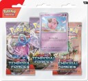 Pokemon TCG: Temporal Forces 3-pack boosterpakker med byttekort Cleffa