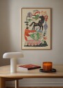 Enchanted Folk Art Gathering Plakat / 70x100