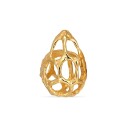Jane Kønig Chunky Space Øredobber Single 18 kt. CSE-AW23-G-Right - Dame - 925 sterling silver