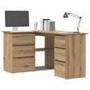  Hjørnepult artisan eik 145x100x76 cm konstruert tre