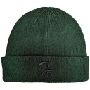 Tupac Tupac Unisex Beanie Hat: Fist Logo Green Roll Up