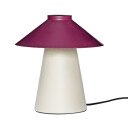 Chipper Bordlampe 26 cm Sand/burgundy