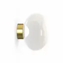 Tom Dixon   Melt Surface LED vegglampe Mini Opal/Gull