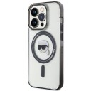 Karl Lagerfeld iPhone 15 Pro Mobildeksel med MagSafe - Transparent