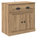  Høyskap Artisan Eik 70 x 35,5 x 67,5 cm Konstruert tre