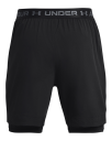 UA Vanish Woven 2in1 Shorts Black - XS