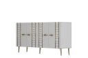 Deylin Konsollbord 150 cm   Hvit/Gull