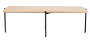 Rowico Home Shelton salongbord Hvitpigmentert/svart 145 x 60 cm Hvit