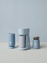 FOODIE elektrisk melkeskummer – dusty blue