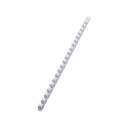 Plastspiral GBC CombBind 10 mm hvit, 100 stk.