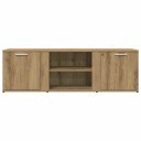  TV-benk artisan eik 120x34x37 cm konstruert tre 8721158435101