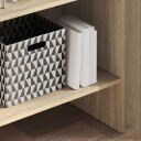 vidaXL Bokhylle sonoma eik 60x35x180 cm sponplate