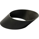 180 mm Metalbestos svart røykrørsveggstuss 45°