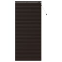 vidaXL Venetiansk persienne Mørk brun 100 x 250 cm 35 mm