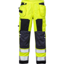 Fristads Hantverkarbyxa Flamestat 2075 Aths, Klass 2 Varsel Gul/marinblå C52