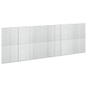 vidaXL Gabion med 5 mm tråd og 5x2,5 cm nett 600x10x200 cm