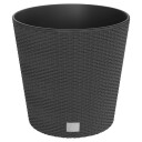 vidaXL Plantekasse med avtakbar potte antrasitt 35 / 37,5 L PP rotting