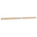  Erstatningsstoff for markise flerfarget stripe 4 m