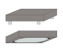 Nordstrand Home Stretchlaken 90x200x40 cm Hvit laken 100% Bomull strekklaken