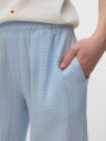 Vero Moda Girl Vmnatali Hw Pant Wvn Ga Girl   Blue   164