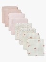Pippi Rose Dust Muslin Cloth 8-Pack