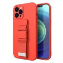 Hurtel iPhone X / Xs Hurtel Plastdeksel m. Stropp - Rød