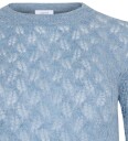 Grunt Genser   Strikket   Hullmønster   GrGoa   Light Blue   Grunt   10 år 140   Genser   Blå