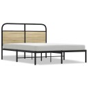  Sengeramme uten madrass sonoma eik 120x190 cm konstruert tre 8721158563491
