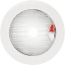 Hella EuroLED 150 Touch lampe m/hvitt og rødt lys   Hvit plast