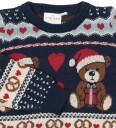 THE NEW SIBLINGS Tnstholiday Jacquard Pullover   MULTI COLOUR   98