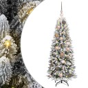  Kunstig juletre Hvit 53 x 53 x 120 cm PVC plast stål og PE