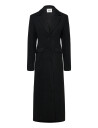 Monki Long Single-Breasted Slim Fit Coat - Black - 38