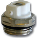 1/2" forkrommet luftskrue uten o-ring