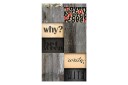 Fototapet Wooden Inscription 50x1000 - Artgeist sp. z o. o.