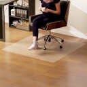 Kontorstol Gulvbeskytter Sklisikker 120x120cm Klar