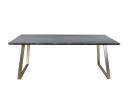 Venture Design Estelle spisebord Svart 200 x 90 cm Svart
