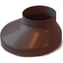 Plastmo kumkrage Ø90x130mm, brun