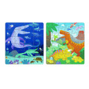 mierEdu Magnetic Puzzle 24+48 pcs Dinosaurs ME181