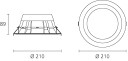 Maxel Replace Downlight
